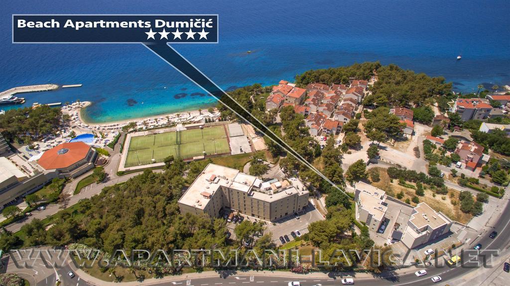 Beach Apartments Dumicic Podstrana Esterno foto